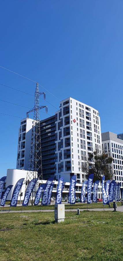 Apartament Bursztynowy Modern Tower Gdynia Exterior foto